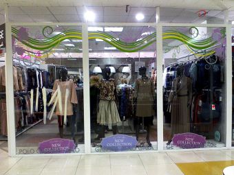 Оформление витрин магазина